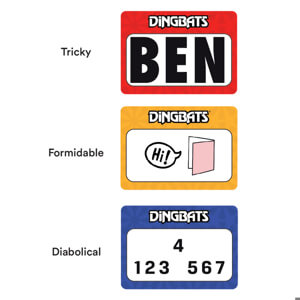 Gibsons Dingbats Card Game